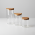 Glass Storage Jar Set