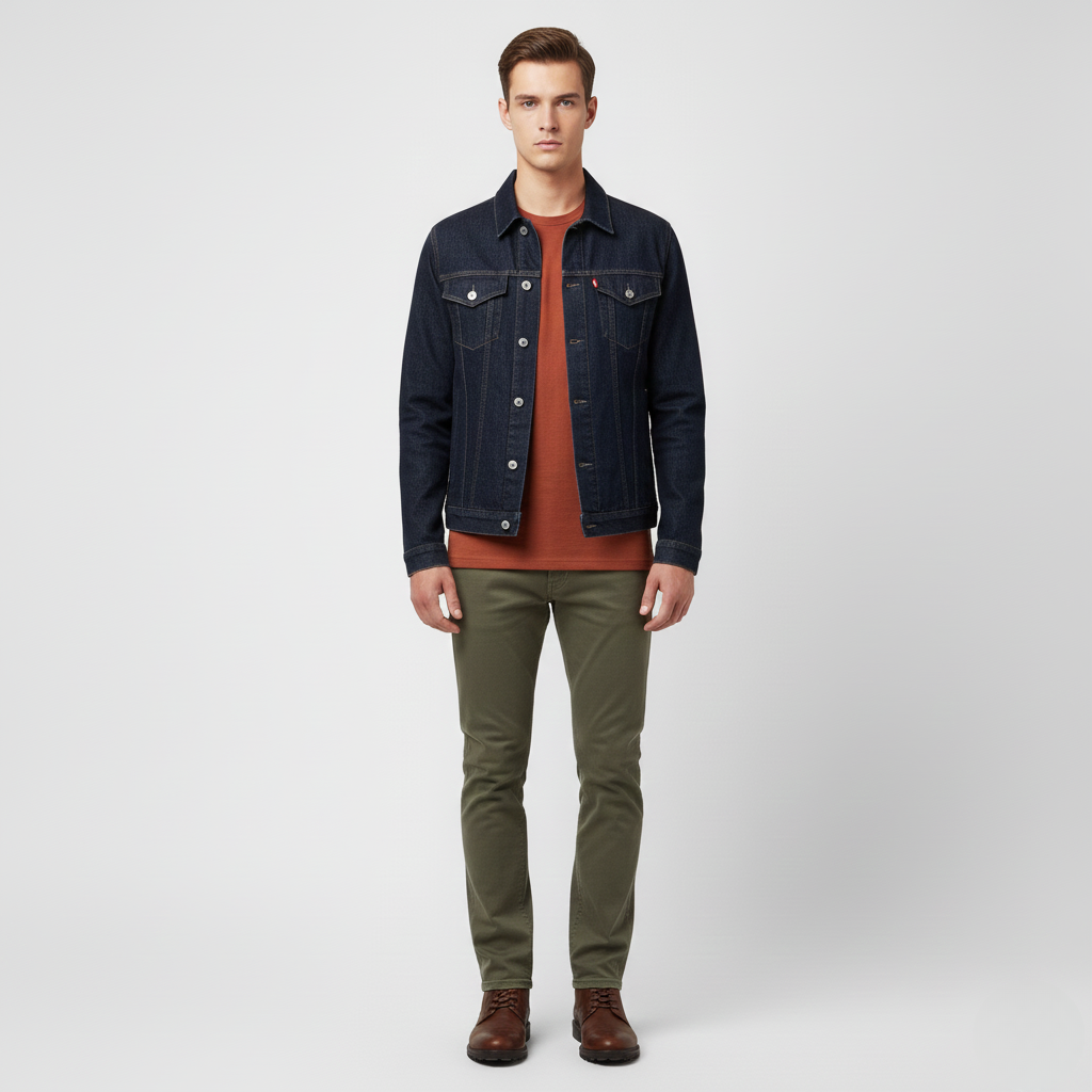 Men's Casual Denim Jacket
