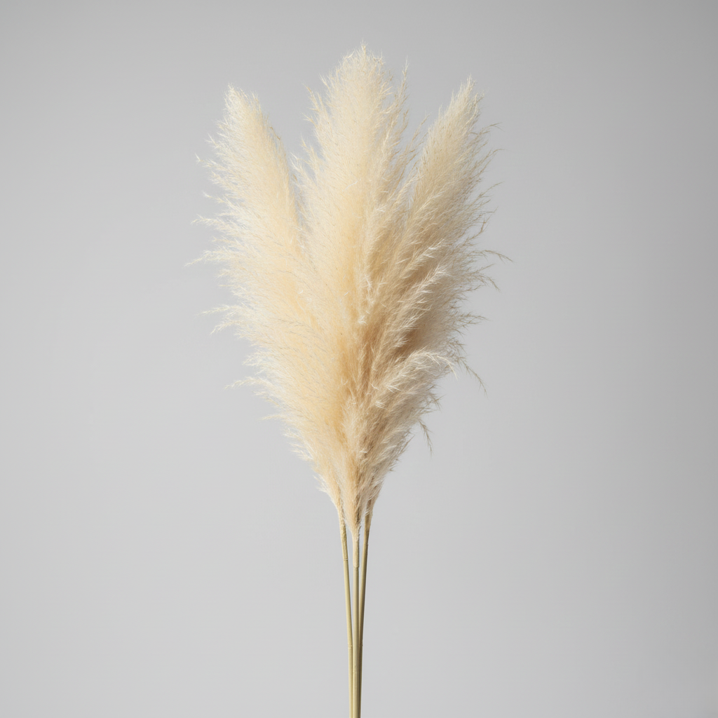 Artificial Pampas Grass Stems