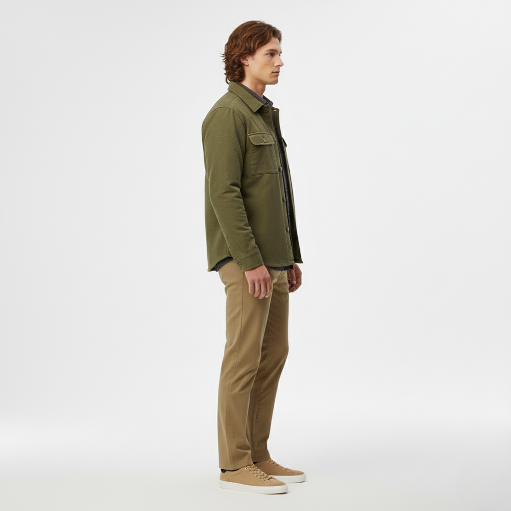 Men's Casual Shirt Jacket