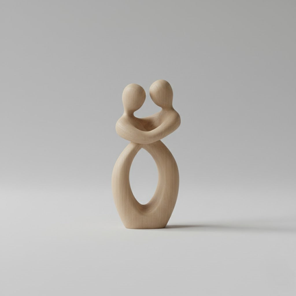 Abstract Couple Figurine