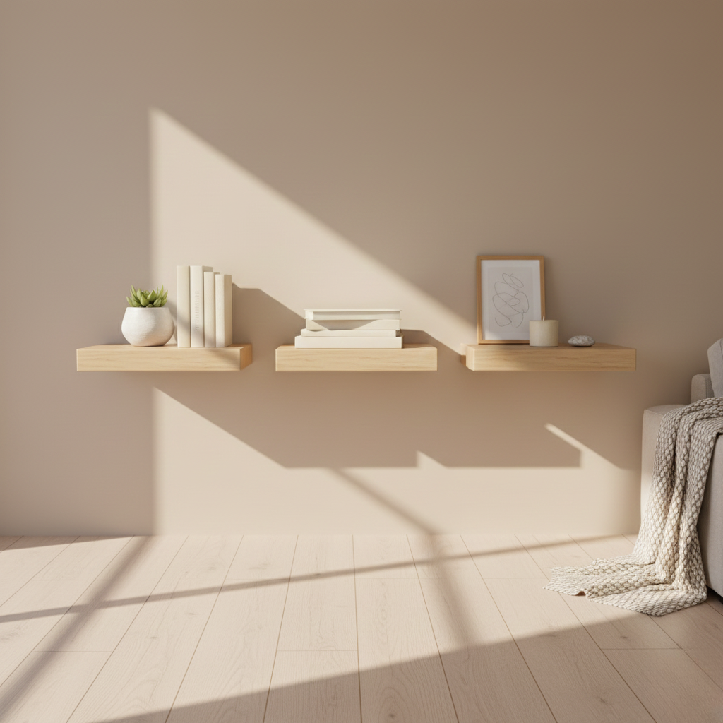 Floating Wall Shelf Set