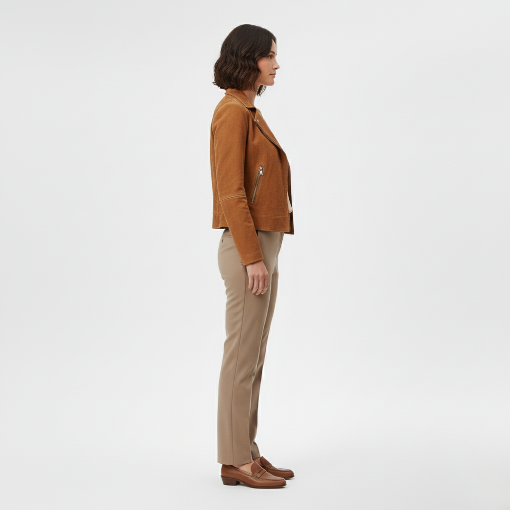 Women's Faux-Suede Jacket