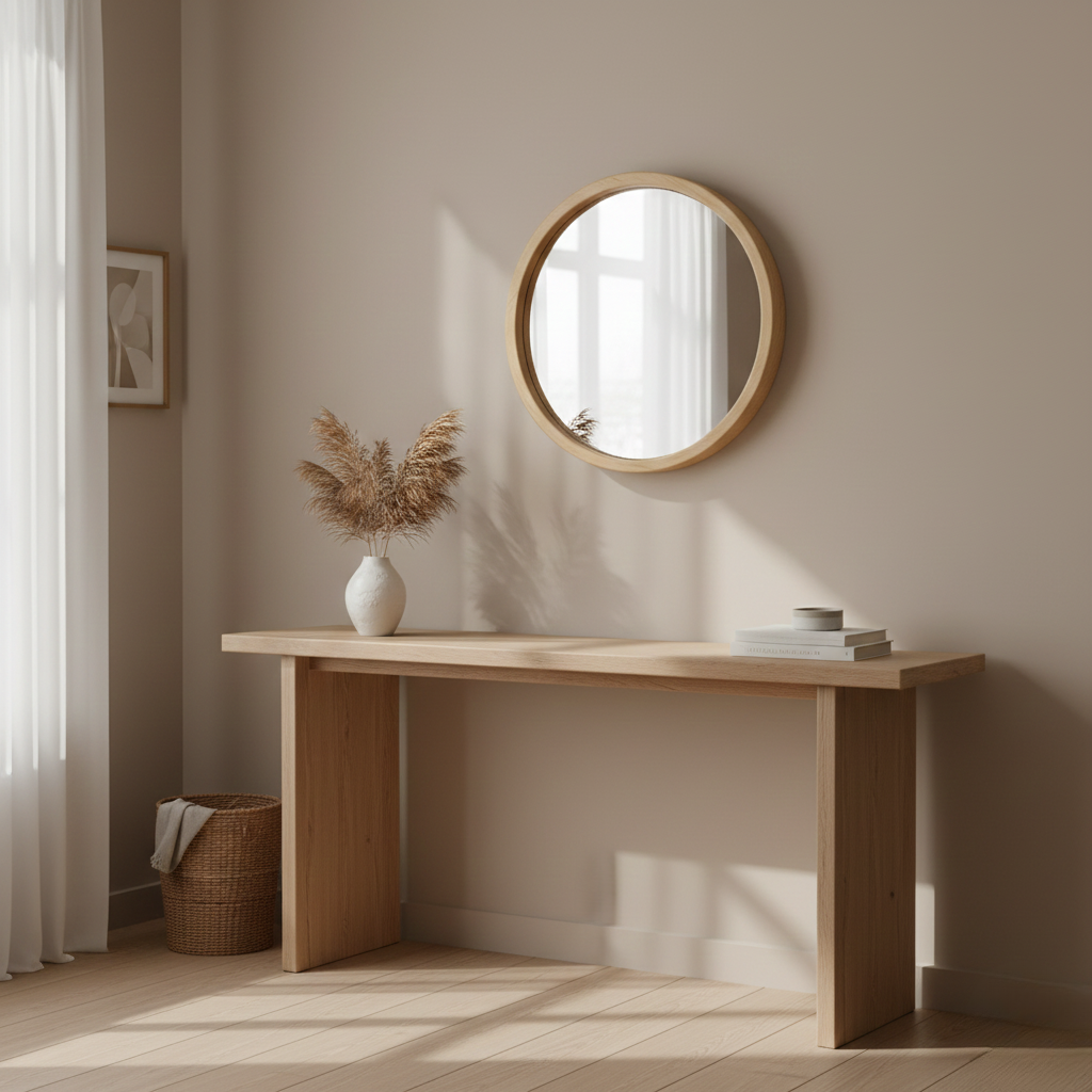 Round Wall Mirror