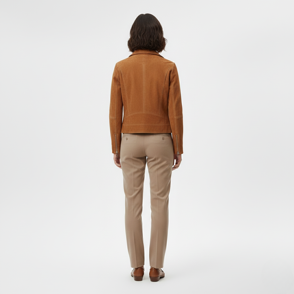 Women's Faux-Suede Jacket