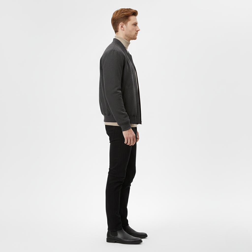 Men's Classic Bomber Jacket
