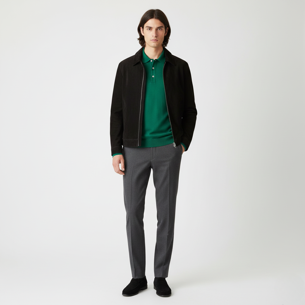 Men's Zip-Up Jacket